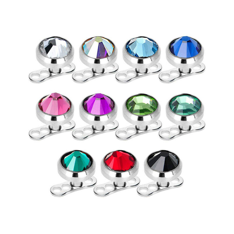 316L Stainless Steel Dermal Piercing Anc