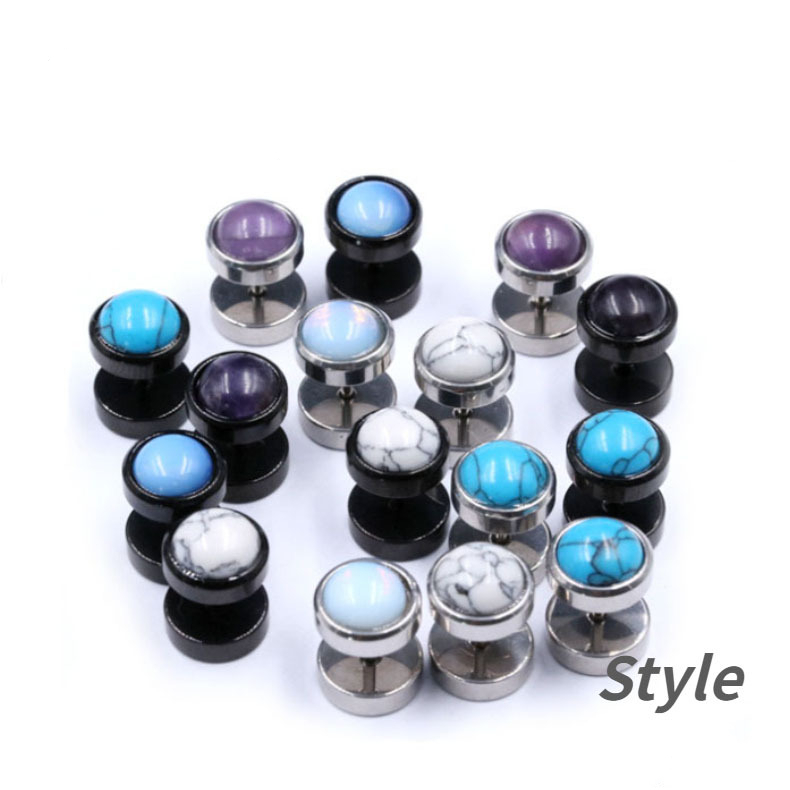 Stone Earring Stud