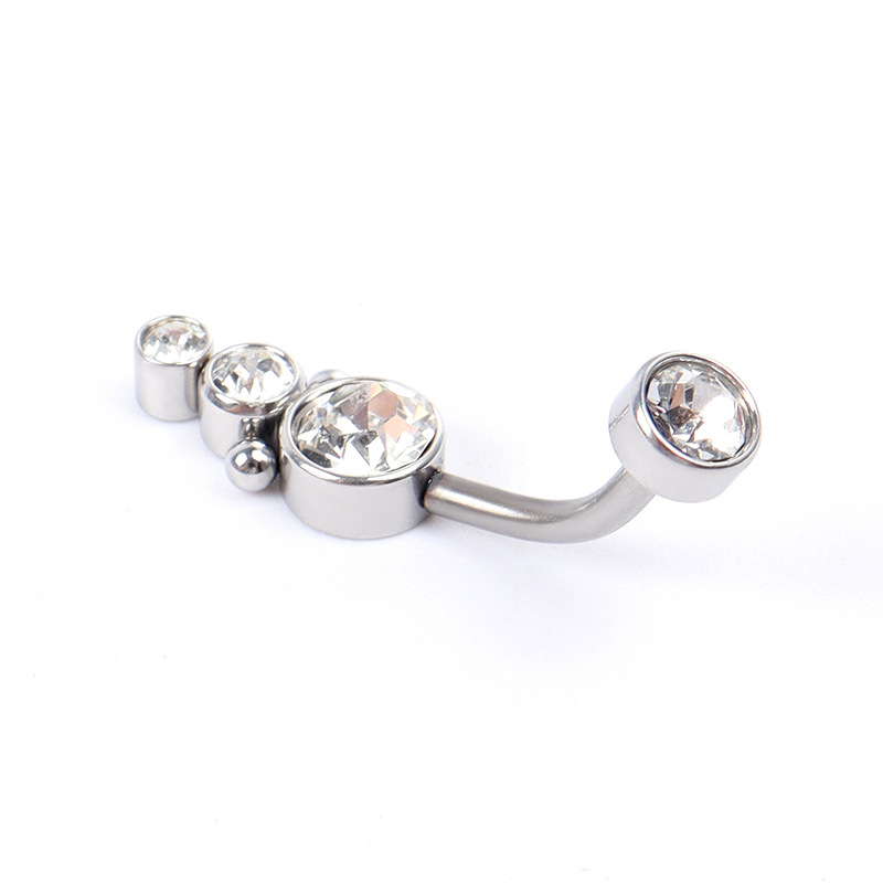 Navel Bar Made by 316L Stainless Steel