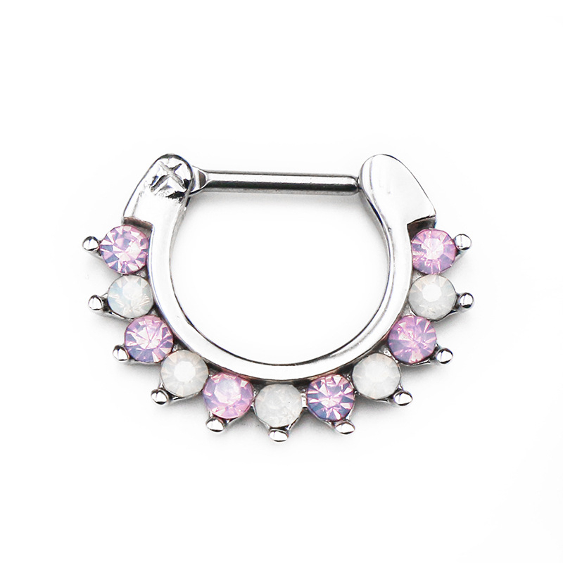 Chic Nose Ring with CZ