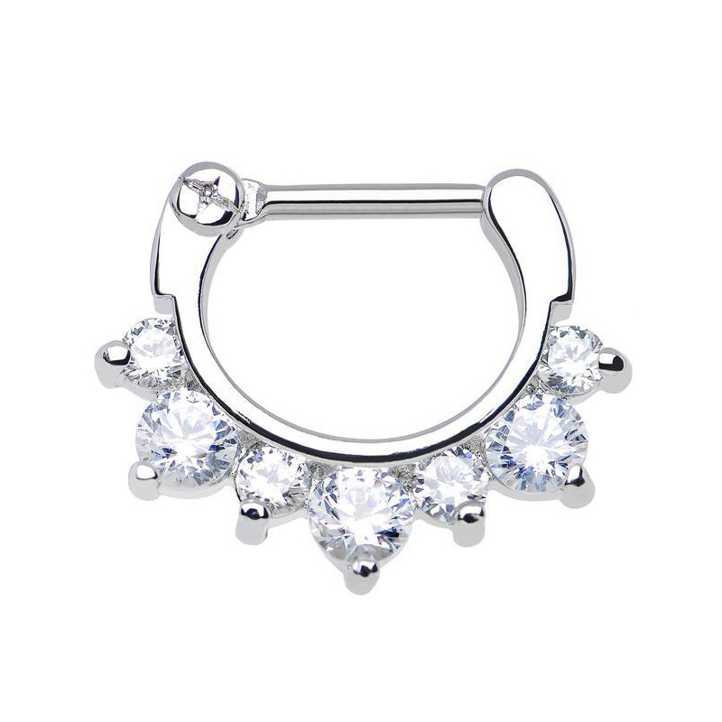 Nose Ring with Chic CZ