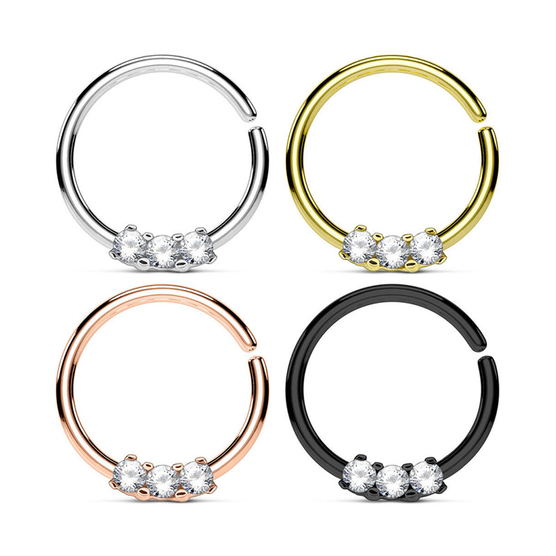 316L Stainless Steel Nose Ring Hoop