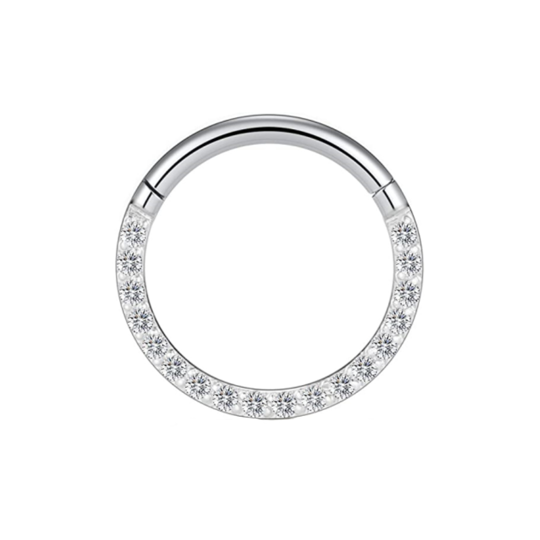 Hinged Segment Ring with CZ