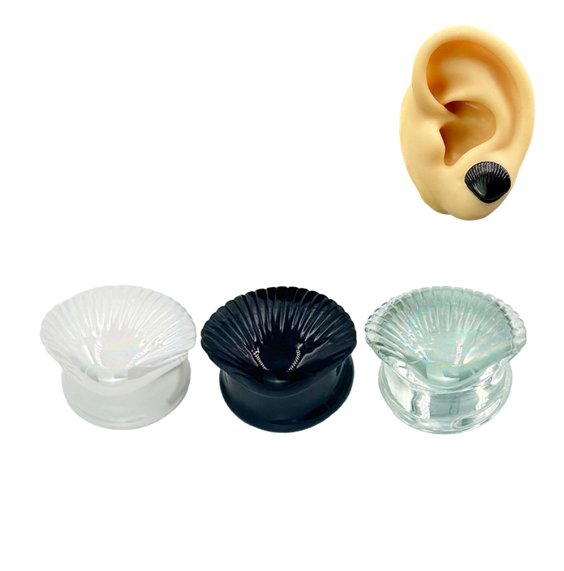 Shell Shaped Plug Earring