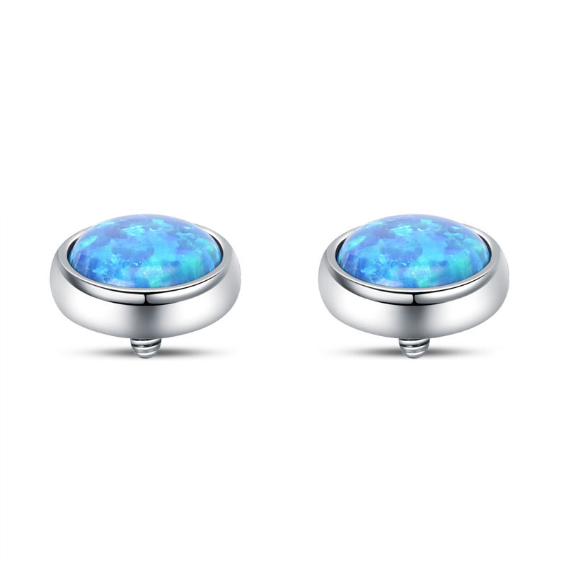 External Threaded F136 Titanium Opal Top