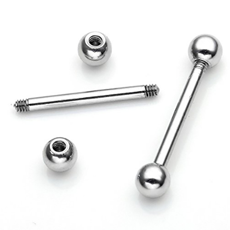 External Threaded Straight Barbell