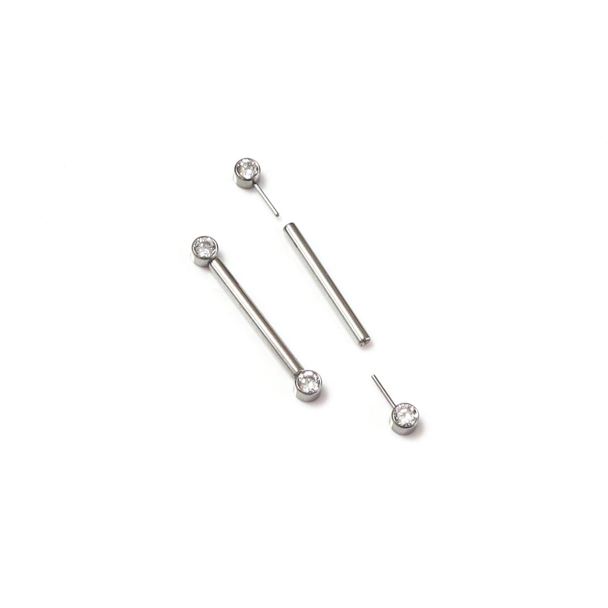 Threadless Straight Piercing Barbell