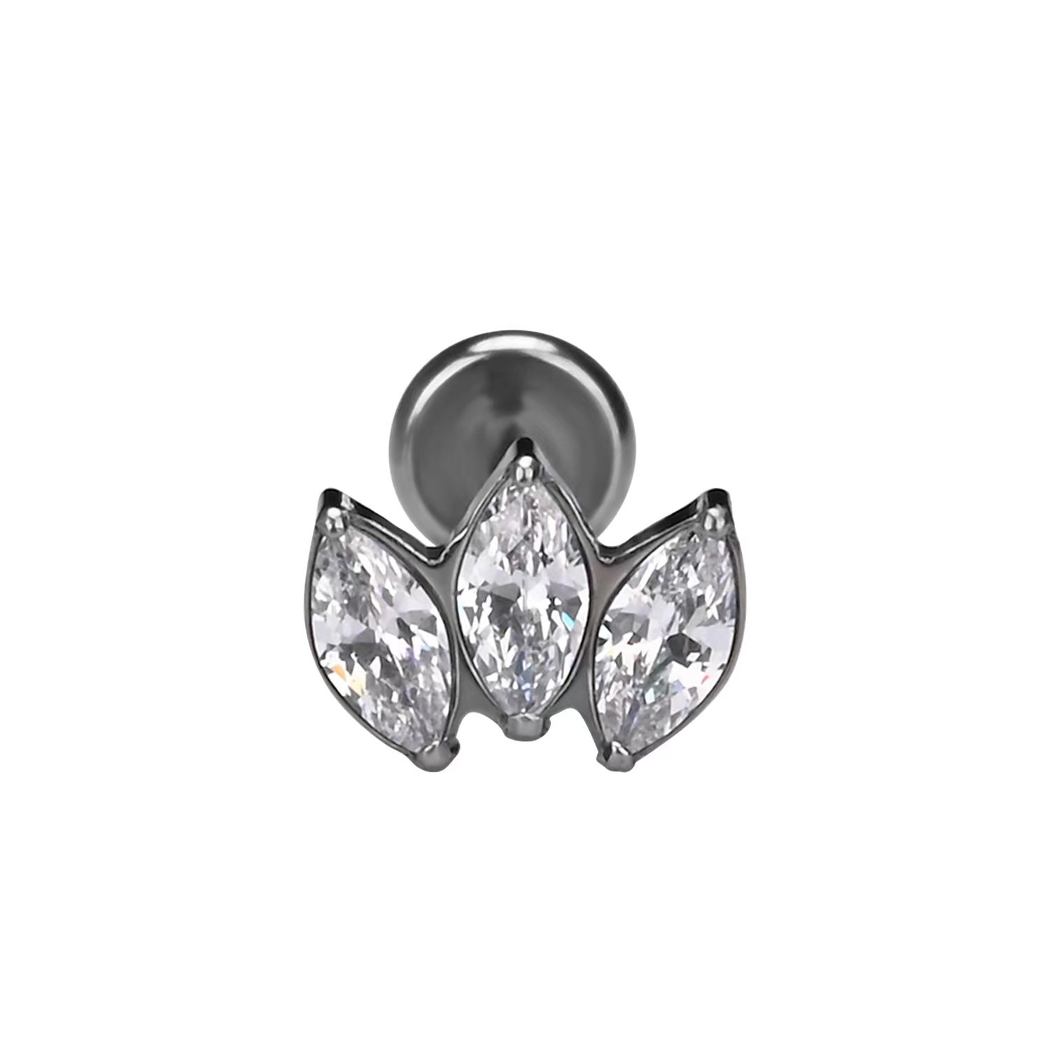 Piercing Stud with CZ