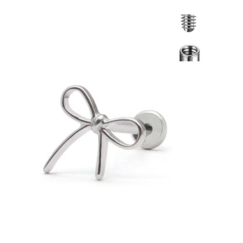 Internal Threaded Ear and Lip Stud