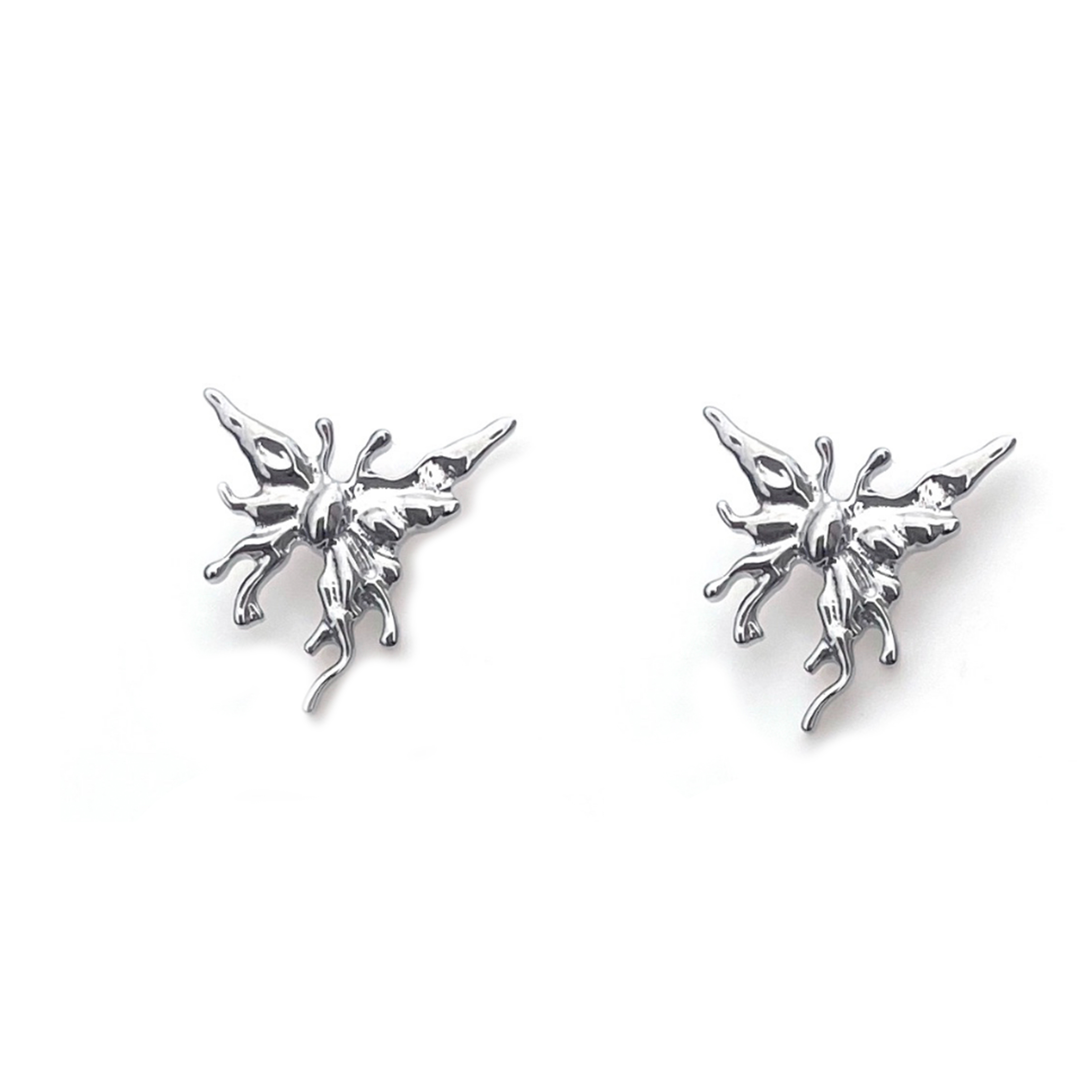 Butterfly-shaped Ear Stud