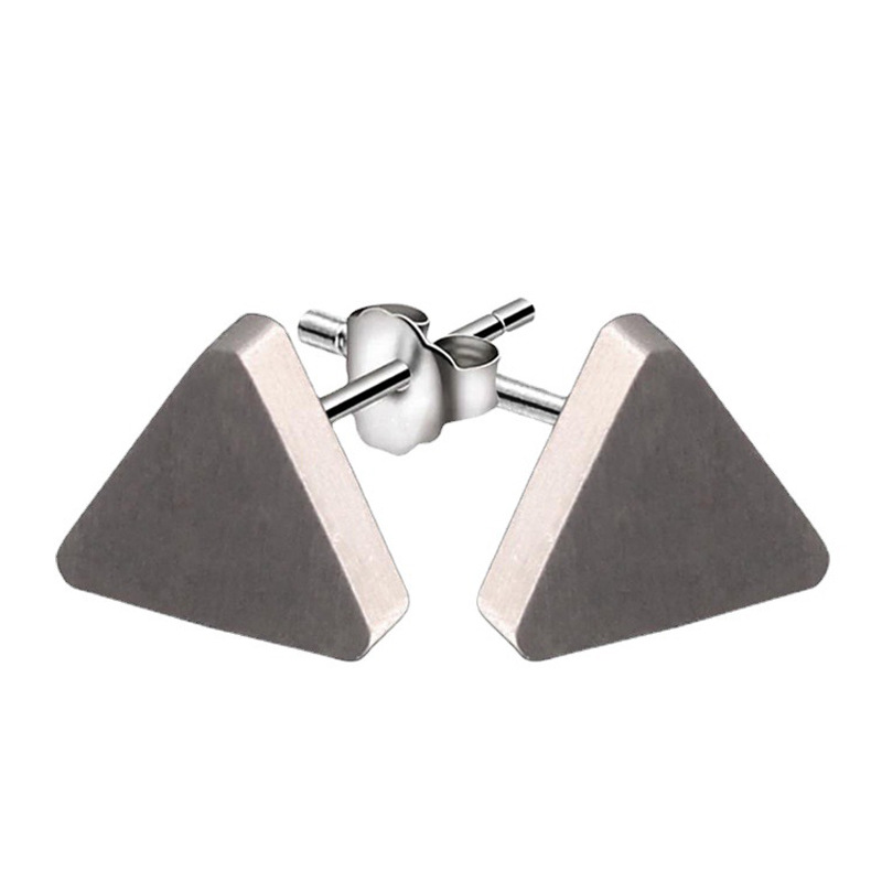 Triangle-shaped Ear Stud