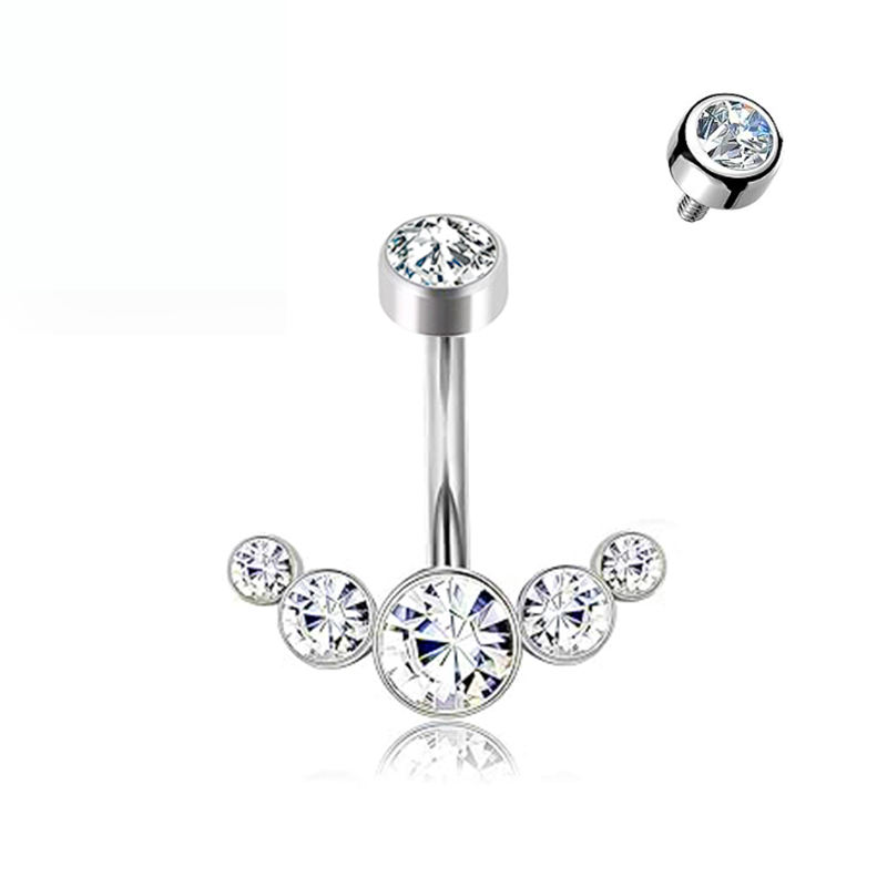 Internal Threaded Navel Ring