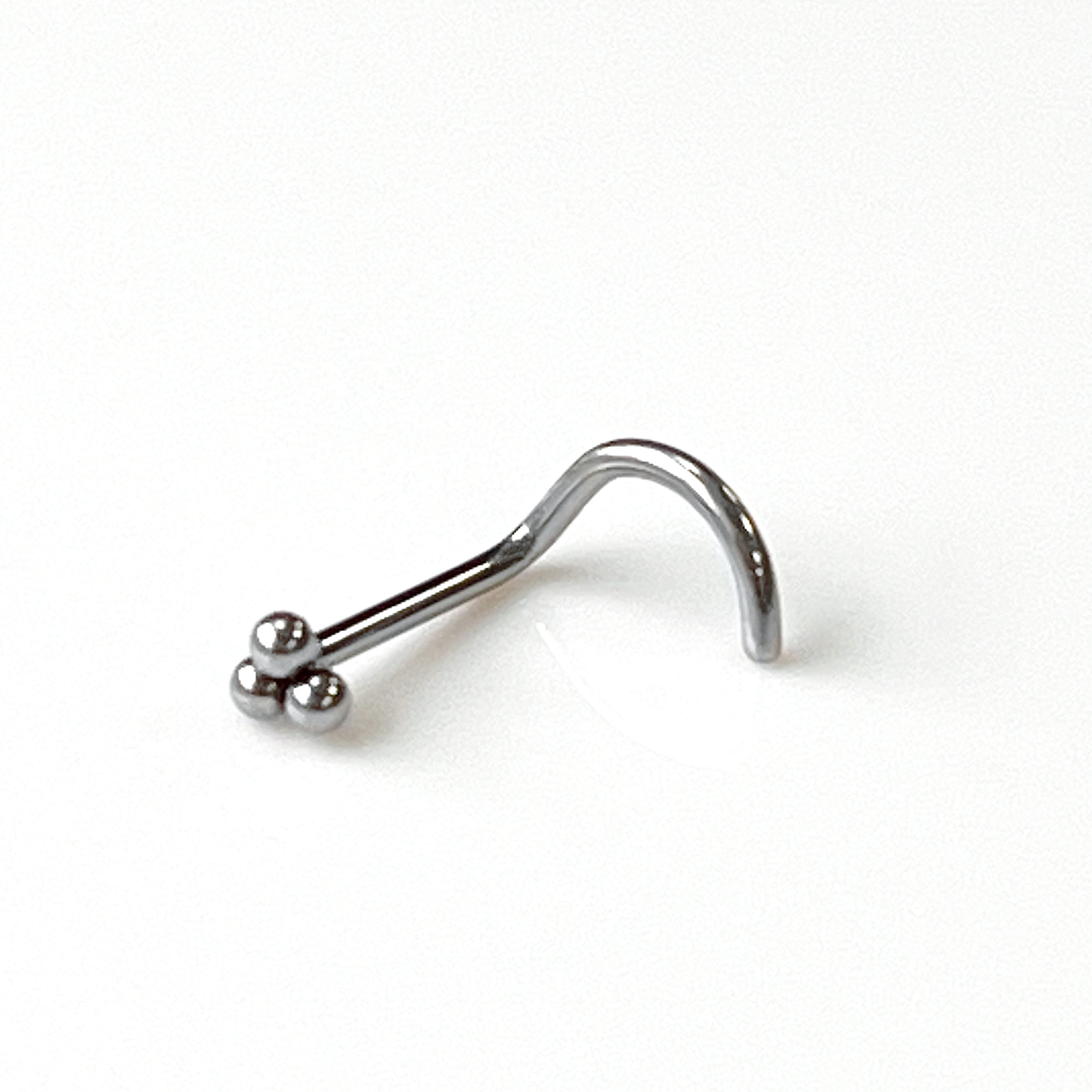 Nostril Screw with Ball Top