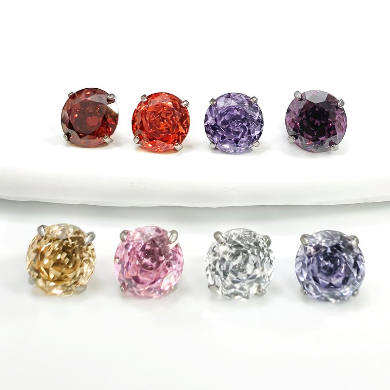 Rose-shaped CZ Top