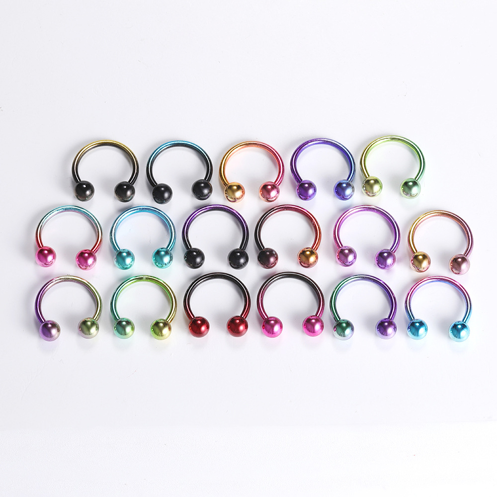 Colorful Piercing Barbell