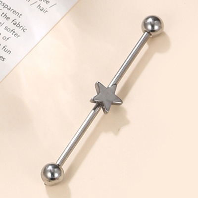 Industrial Barbell with Star