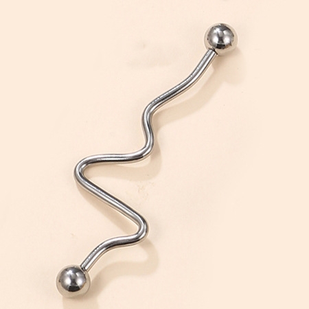 Surgical Steel Industrial Barbell