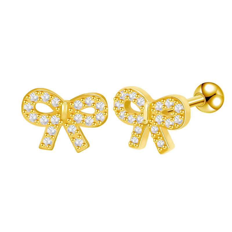 Bowknot Ear Stud