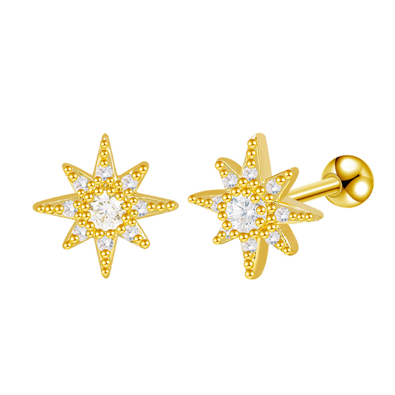 Star-top Ear Stud