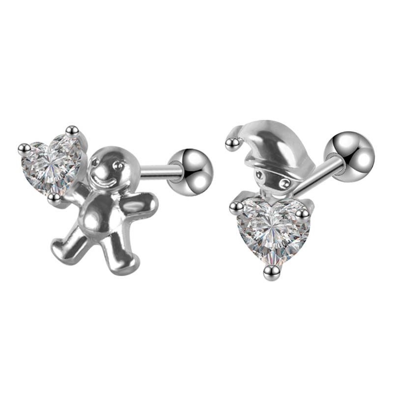 Ear Stud with CZ