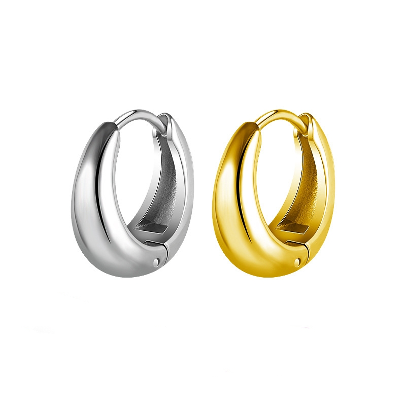 Silver and Gold Ear Huggies