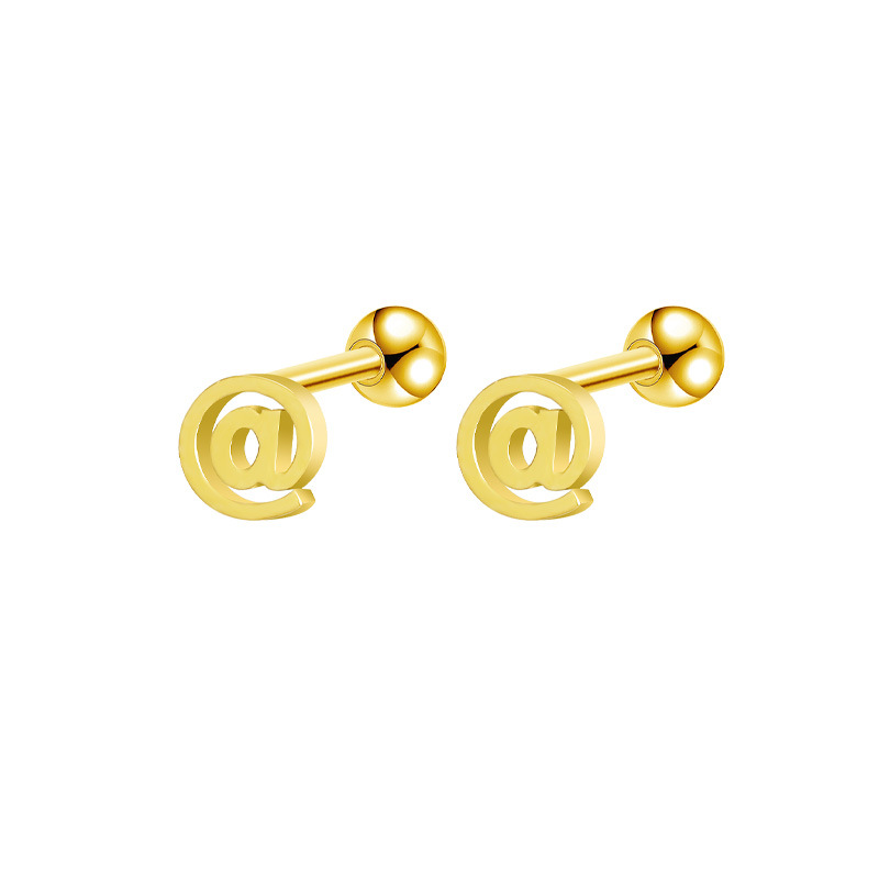 Gold-color Ear Stud