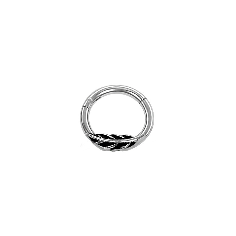 Hinged Segment Ring with Leaf