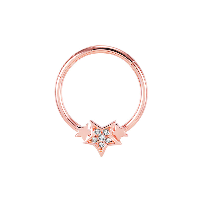 Hinged Segment Ring with Star