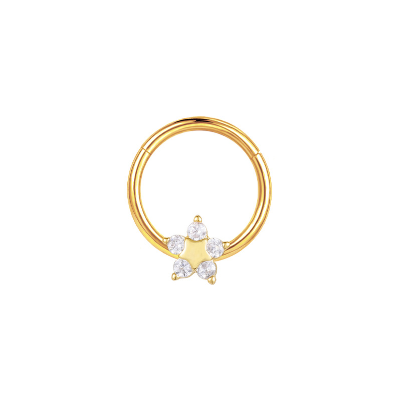 Hinged Segment Ring with Star