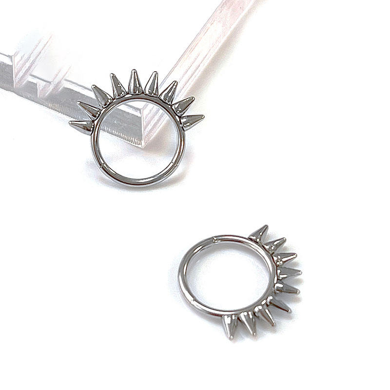 Hinged Segment Ring with Spikes