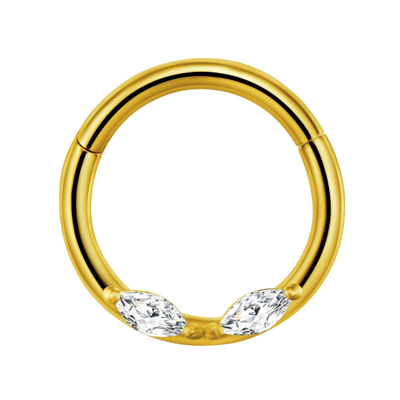 Hinged Segment Ring with CZ