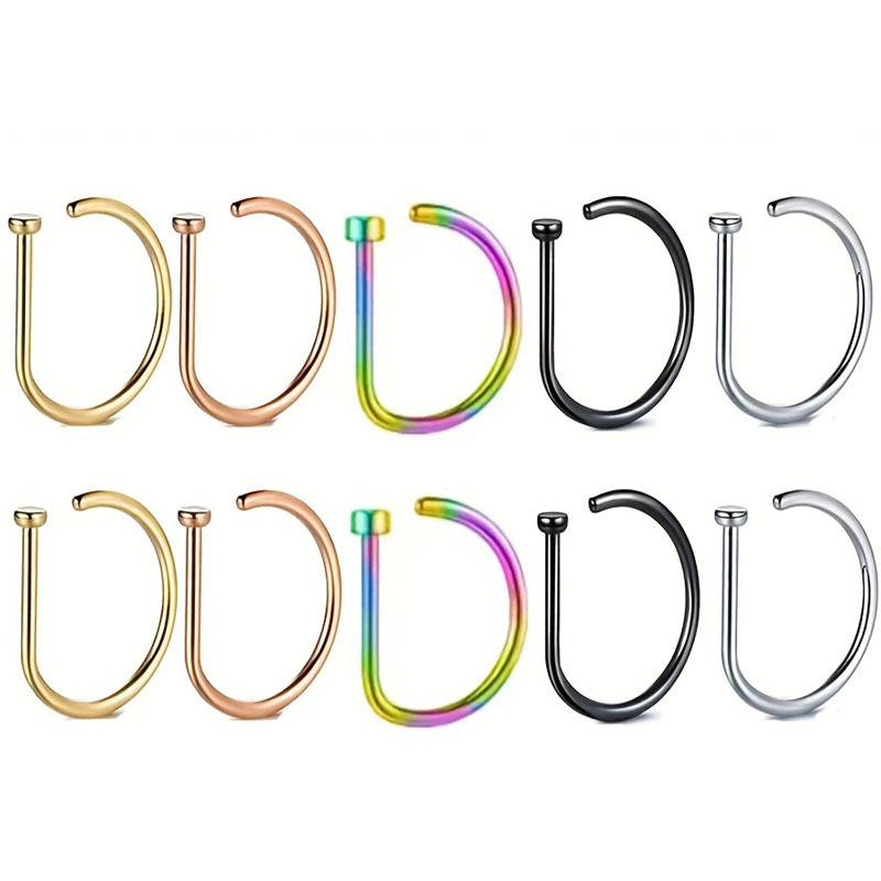 Nose Hoop in Different Colors