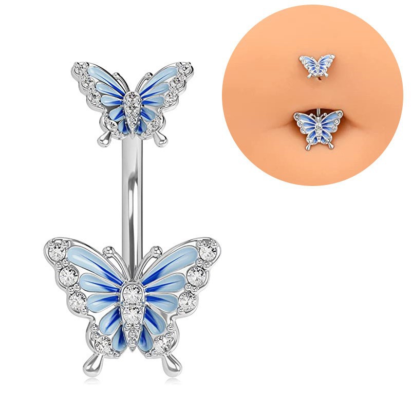 Butterfly Belly Button Bar