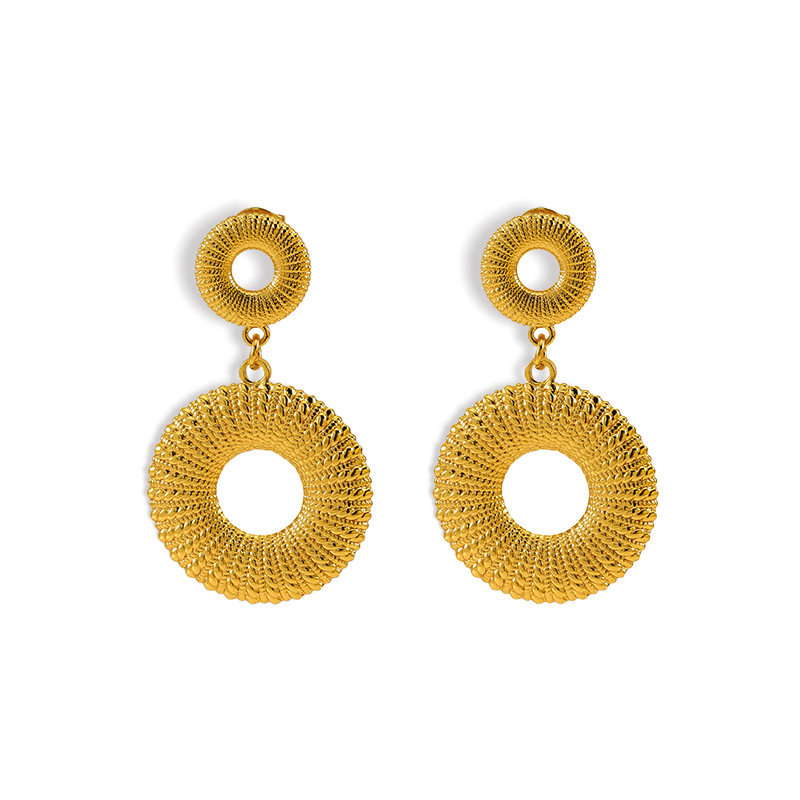 Statement Earring with Circles