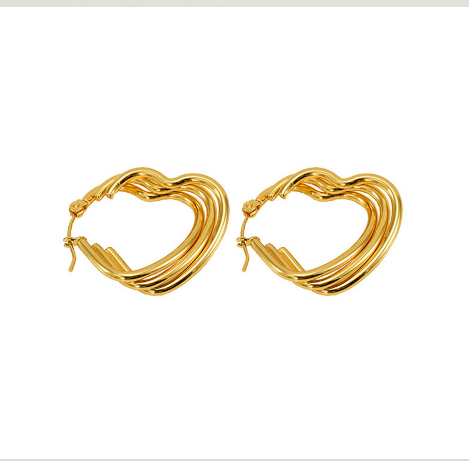 Heart-look Ear Hoop