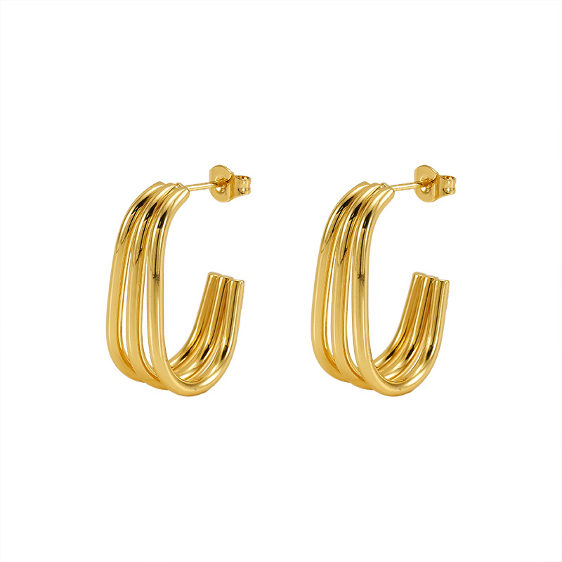 3-layer Statement Earring