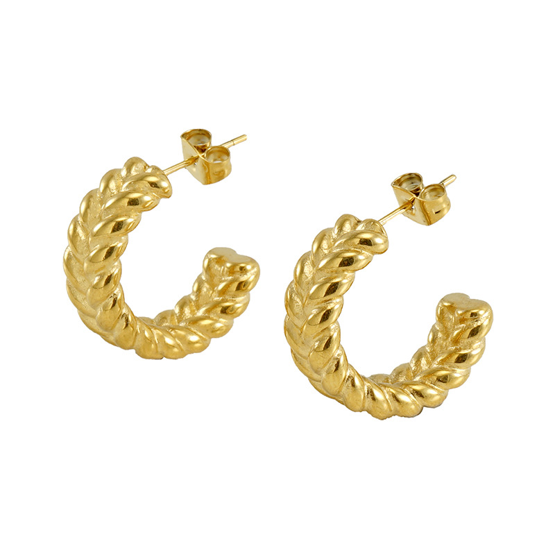 Statement Earring in Gold Color