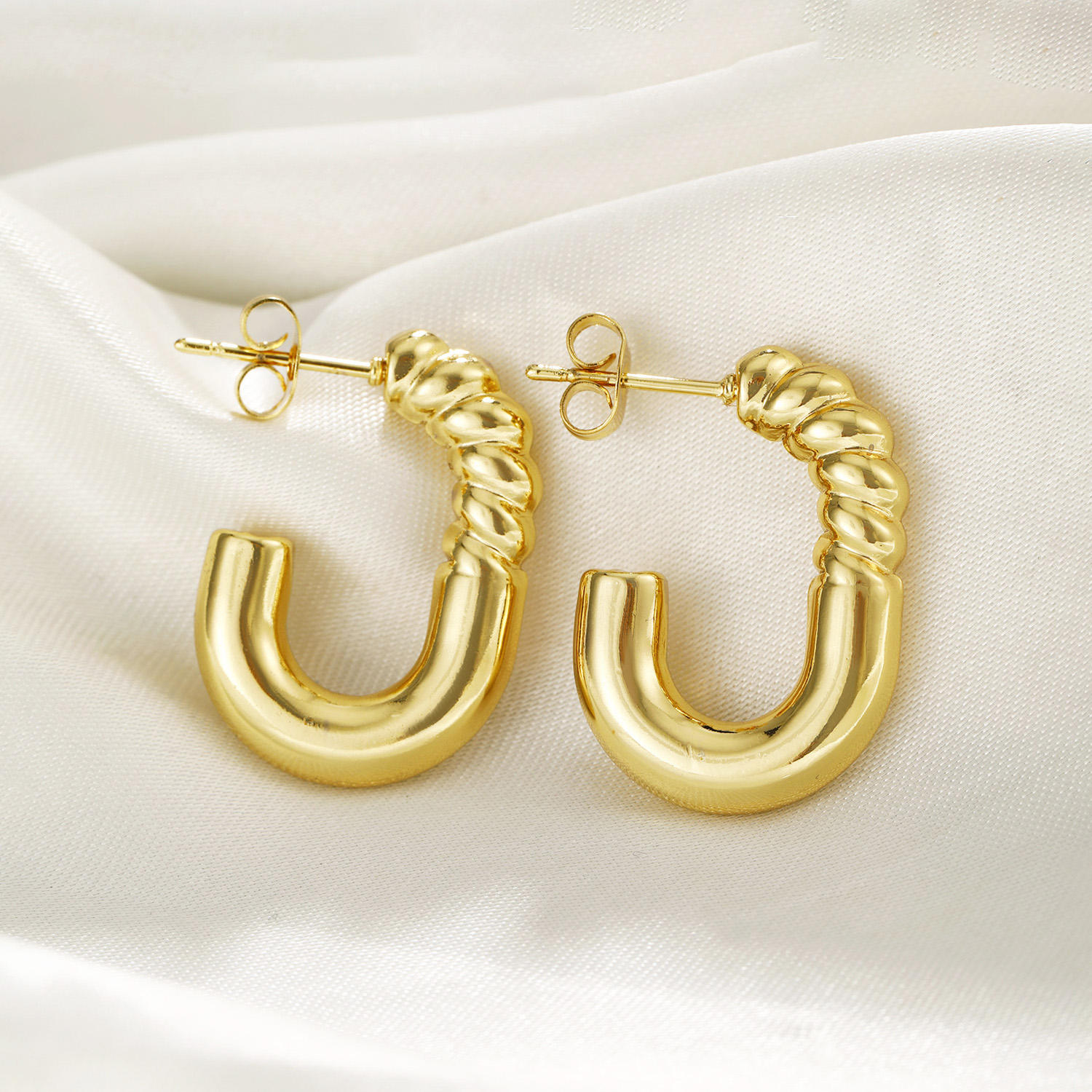 Statement Earring in Gold Color