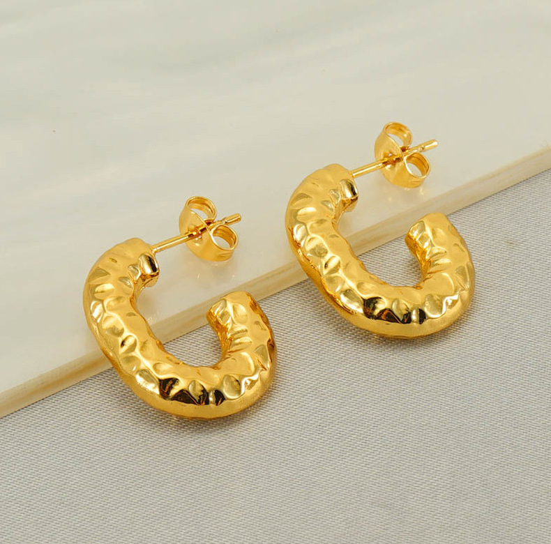 Statement Earring in Gold Color