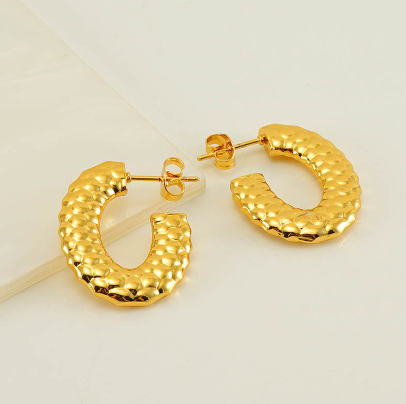 Statement Earring in Gold Color