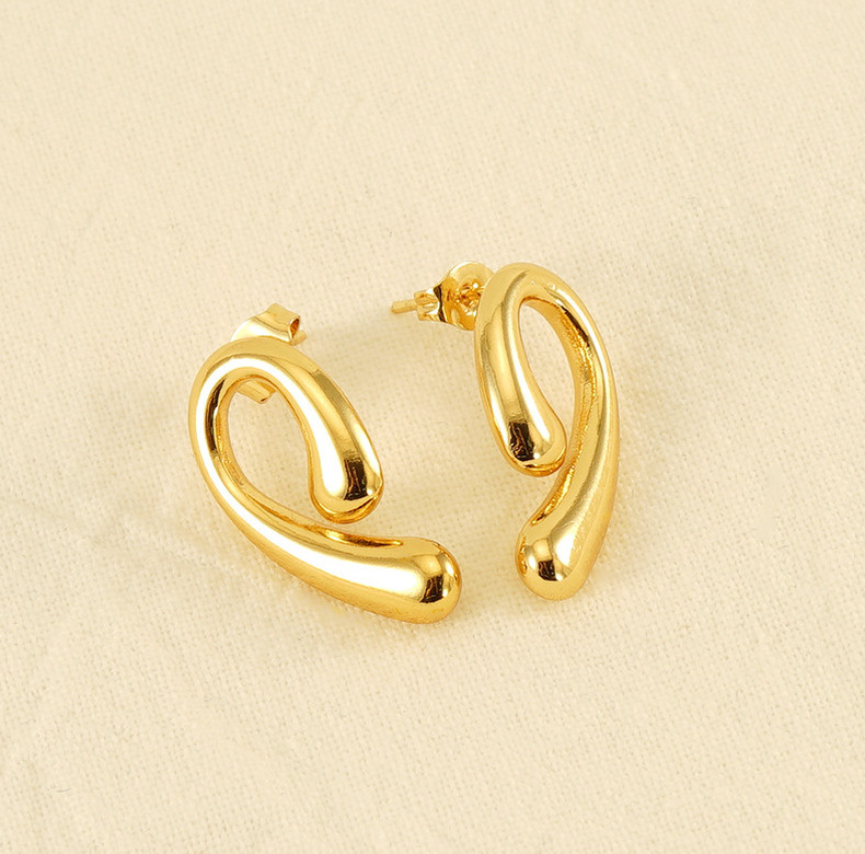 18K Gold Plated Earring