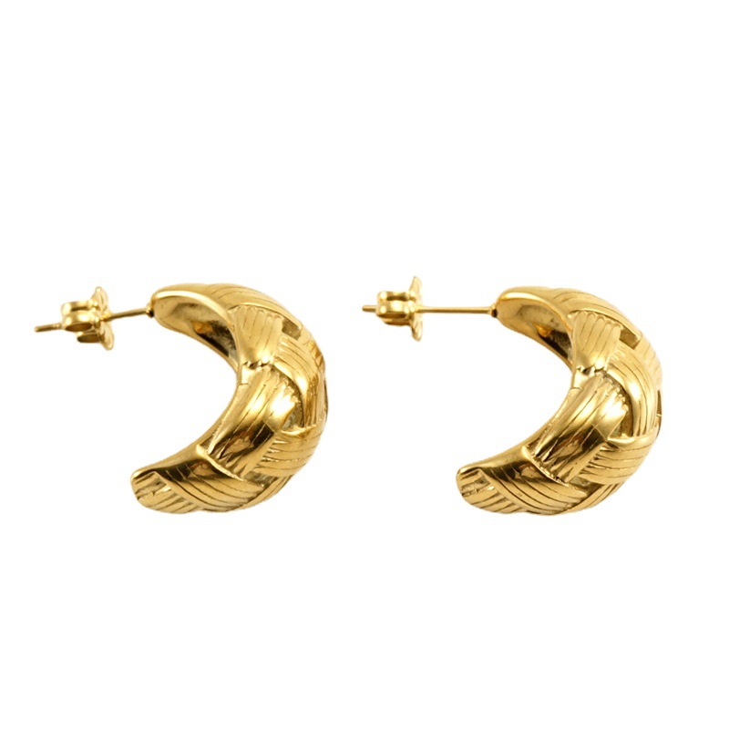 Statement Earring in Gold Color