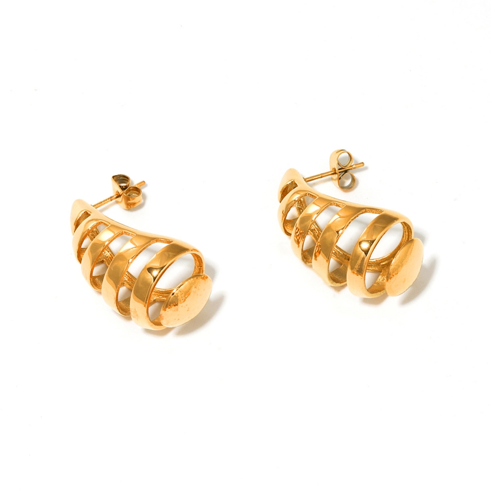 Statement Earring in Gold Color