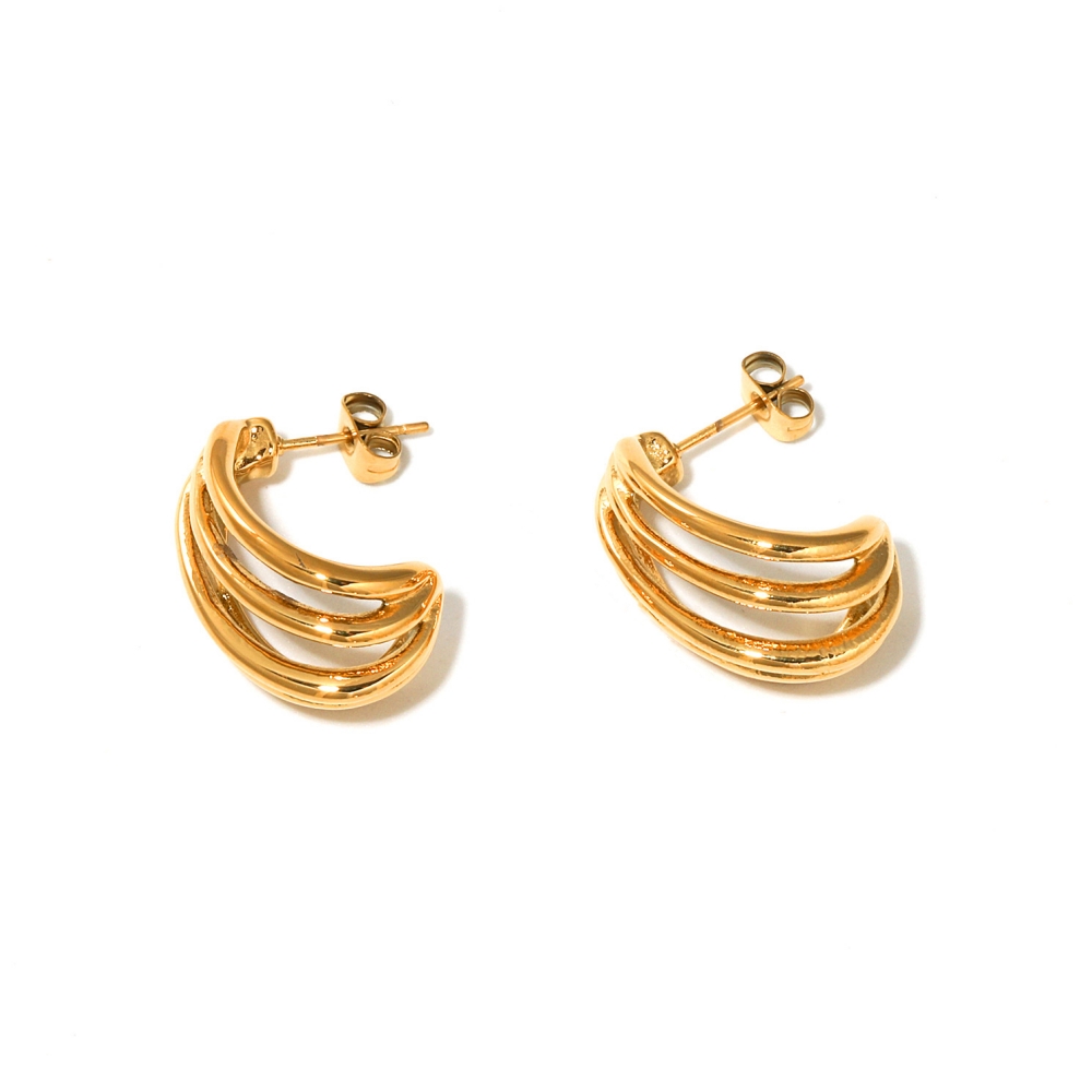 Statement Earring in Gold Color