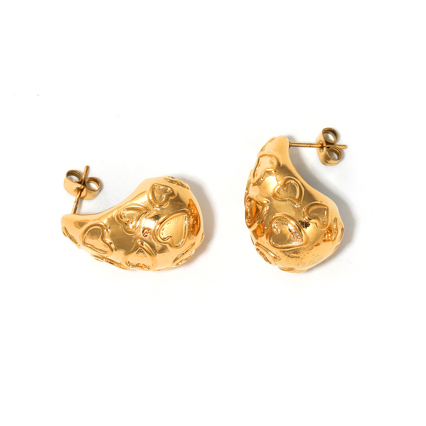 Statement Earring in Gold Color