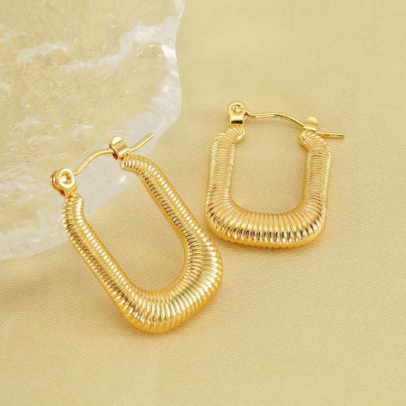 18k Gold Plated Ear Hoop