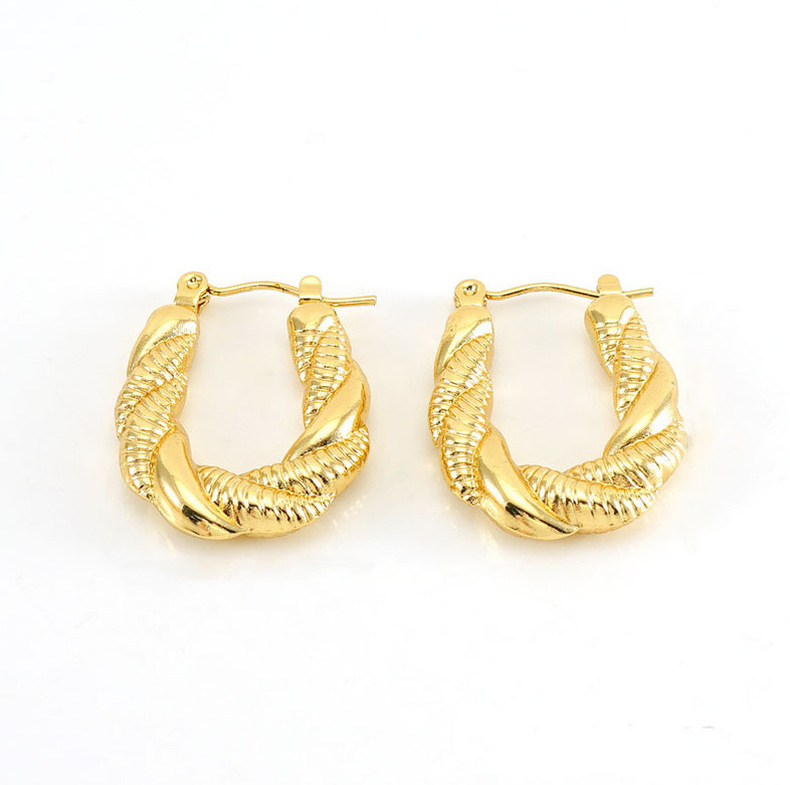 18k Gold Plated Ear Hoop