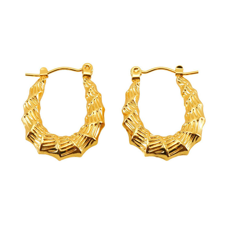 18k Gold Plated Ear Hoop