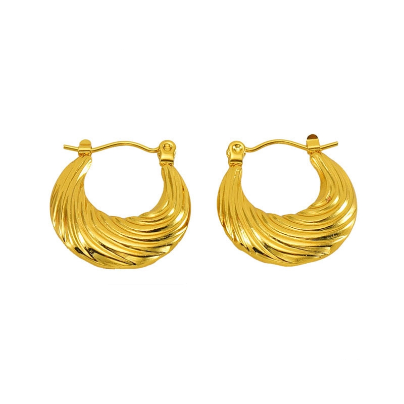 18k Gold Plated Earring Hoop