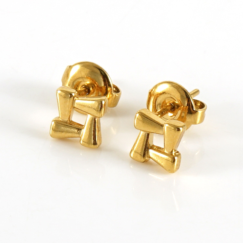 18k Gold Plated Ear Stud